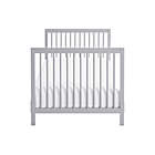 Alternate image 7 for 4-in-1 Mini Crib w/ Mattress by M Design Village Curated for mighty goods&trade; in Grey