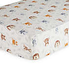 Alternate image 0 for ever &amp; ever&trade; Forest Friends Fitted Crib Sheet in White