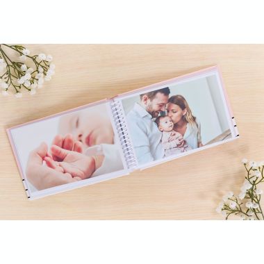 Pearhead&reg; &quot;Hello Beautiful&quot; Brag Book in Pink. View a larger version of this product image.