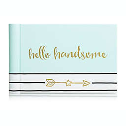 Pearhead® "Hello Handsome" Brag Book in Blue