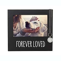 Pearhead® "Forever Loved" Pet Picture Frame in Black