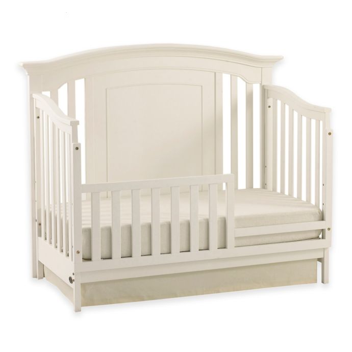 Kingsley Brunswick Toddler Guard Rail In White Buybuy Baby