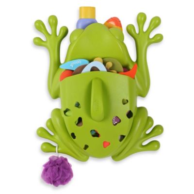 boon frog pod bath toy scoop