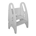 Alternate image 1 for Little Partners 3-in-1 Growing Step Stool in Soft White