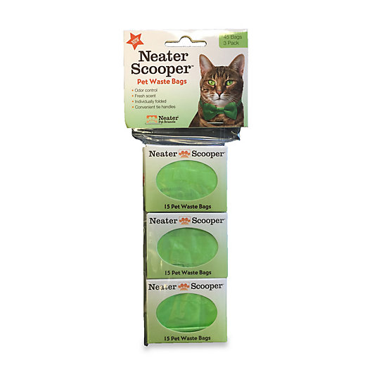 Alternate image 1 for Neater Scooper™ 45-Count Refill Pet Waste Bags