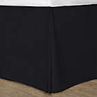 Alternate image 0 for Cotton Dream Colors Twin Bed Skirt in Black