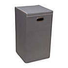 Alternate image 0 for Household Essentials&reg; Collapsible Laundry Hamper in Grey