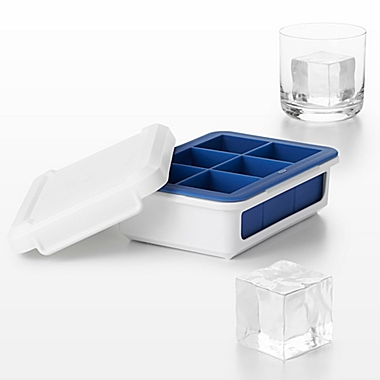 OXO Good Grips&reg; Covered Large Cube Silicone Ice Cube Tray. View a larger version of this product image.