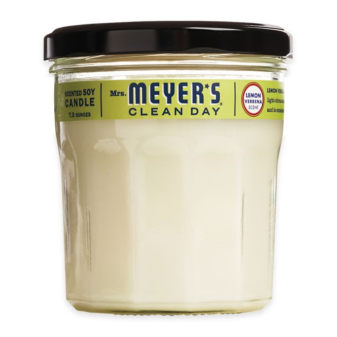 Mrs Meyer S Clean Day Lemon Verbena Large Jar Candle Bed Bath