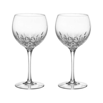 Waterford® Lismore Essence Red Wine Goblets (Set of 2) | Bed Bath 
