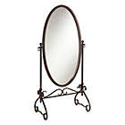 Alternate image 0 for Clarisse 26-Inch x 63-Inch Oval Floor Mirror in Antique Brown