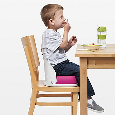 OXO Tot&reg; Perch Booster Seat with Straps in Pink. View a larger version of this product image.