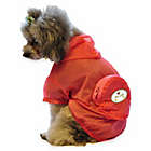 Alternate image 0 for Pet Life&reg; Medium Waterproof Folding Travel Dog Raincoat in Orange