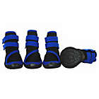 Alternate image 0 for Pet Life&reg; Premium Cone High Support Performance Small Dog Shoes in Black/Blue