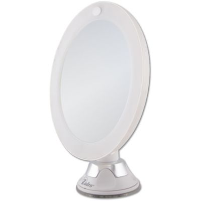 cordless lighted makeup mirror