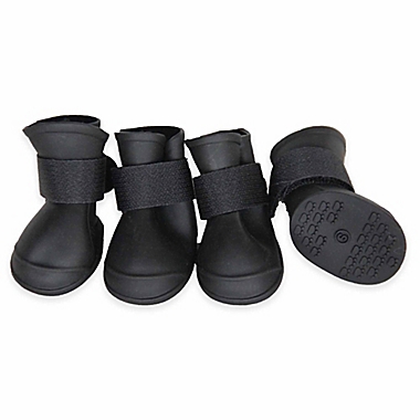 Pet Life&reg; Protective Multi-Terrain Rubberized Dog Shoes. View a larger version of this product image.