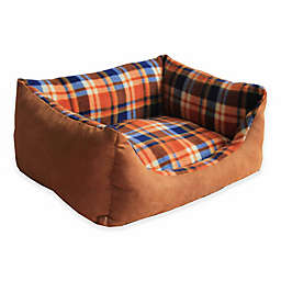 Large Rectangular Dog Bed in Light Brown