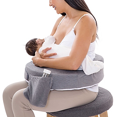 My Brest Friend&reg; Deluxe Nursing Pillow in Evening Grey. View a larger version of this product image.