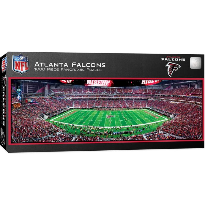 Nfl Atlanta Falcons 1000 Piece Stadium Panoramic Jigsaw Puzzle Bed Bath Beyond