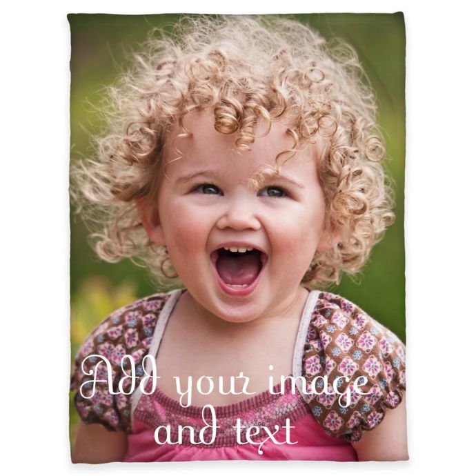 Velveteen Fleece Photo Blanket Bed Bath & Beyond