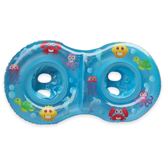 twin baby pool float