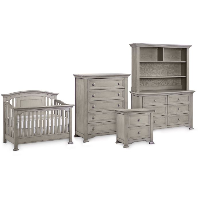 Kingsley Brunswick Nursery Furniture Collection in Ash Grey buybuy BABY