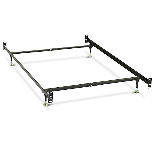 Metal Bed Frame For Convertible Cribs, Full Set Bed Frame