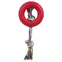Rubberized Rope and Tire Dog Chew Toy