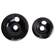 Range Kleen 2-Pack Style B Porcelain Drip Pan