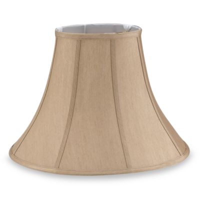 Large 17-Inch Fabric Bell Lamp Shade In Beige | Bed Bath And Beyond Canada