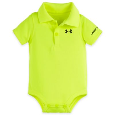 baby boy under armour polo bodysuit