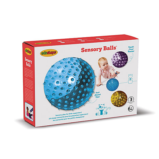 Alternate image 1 for Edushape 3-Piece Sensory Balls® Set