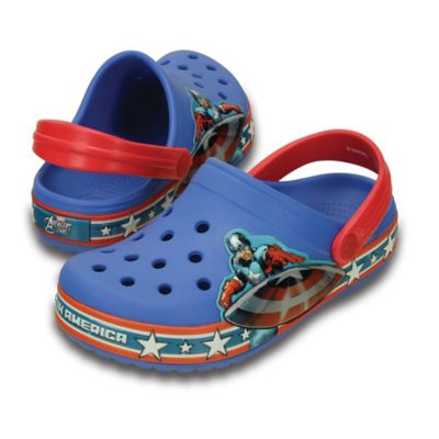 captain america crocs