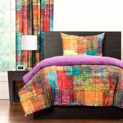 Crayola&reg; Etch 2-Piece Reversible Twin Comforter Set
