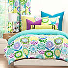 Alternate image 1 for Crayola&reg; Pointillist Pansy Reversible Comforter Set