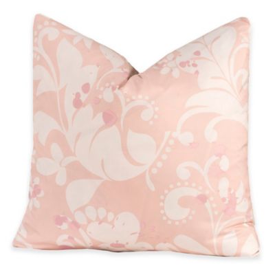 Crayola&reg; Eloise 20-Inch Square Throw Pillow in Pink