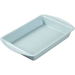 Wilton® Texturra Performance Nonstick 9-Inch x 13-Inch Oblong Cake Pan in Light Blue