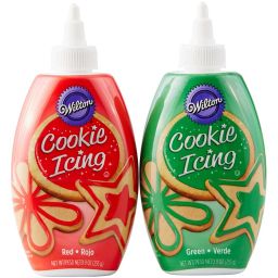Wilton® 2-Pack Christmas Cookie Frosting in Red/Green