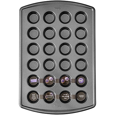 Wilton&reg; Advance Select Premium Nonstick&trade; 24-Cup Mini Muffin Pan. View a larger version of this product image.