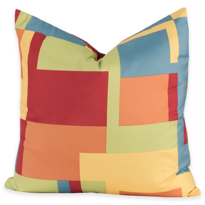 Crayola Paint Box 26 Inch Square Throw Pillow Buybuy Baby