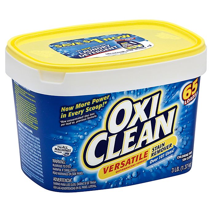 OxiClean® 48 oz. Versatile Stain Remover Powder | Bed Bath & Beyond