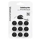 Alternate image 0 for 9-Pack CableDrop Mini Cable Holders in Black