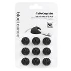 Alternate image 0 for 9-Pack CableDrop Mini Cable Holders in Black
