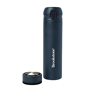 Brookstone&reg; 16 oz. Hot &amp; Cold Tumbler in Black. View a larger version of this product image.