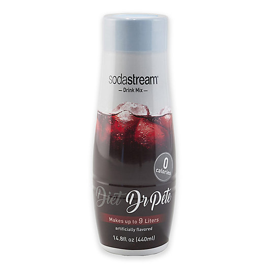 Alternate image 1 for SodaStream® Fountain Style Diet Dr. Pete Flavored Sparkling Drink Mix