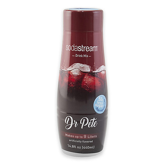 Alternate image 1 for sodastream® Fountain Style Dr. Pete Flavored Sparkling Drink Mix