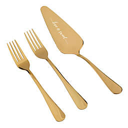 Lillian Rose™ 3-Piece "Love is Sweet" Forks and Server Set