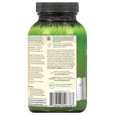 Irwin Naturals&reg; 60-Count Testosterone-Extra Fat Burner Dual Action Softgels. View a larger version of this product image.