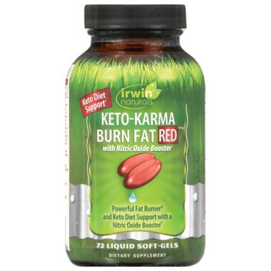 Irwin Naturals&reg; 72-Count Keto-Karma Burn Fat Red Liquid Softgels. View a larger version of this product image.