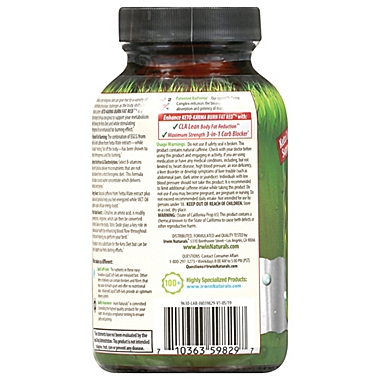 Irwin Naturals&reg; 72-Count Keto-Karma Burn Fat Red Liquid Softgels. View a larger version of this product image.
